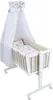 Baby-Delux Wiegenset Bettwäsche Set 6-tlg Waffelpique für Produktbild-Vorschau 2