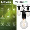 LUMILED Solárne svetelné reťaze do exteriéru 11,5 m, 15x Náhľad obrázku produktu 2