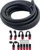 16.4FT AN6-6AN Geflecht-Kraftstoffschlauch + Produktbild-Vorschau 2