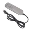A gray electric recliner chair remote control with a black cord. Produktbild-Vorschau