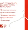 MAWA Kleiderbügel, 10er-Set, rutschfest, 36 cm, Weiß, für Produktbild-Vorschau 3