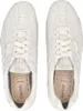 A top-down view of a pair of white Geox sneakers. Produktbild-Vorschau