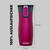 A product shot of a Contigo thermos with dimensions and feature callouts. Produktbild-Vorschau