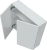 Dmora Mobile Pensile Apollosa 16x60h cm Bianco Bianco Anteprima dell’immagine prodotto 4