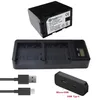 Trade-Shop 2in1 Set: Akku + Dual LCD Ladegerät inkl. Produktbild-Vorschau 1