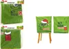 Weihnachtliche Stuhlhusse 48x64 cm mit Festtagsmuffel Motiv Produktbild-Vorschau 2