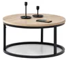 Moderner industrieller Loft-Couchtisch 60 cm Produktbild-Vorschau 2