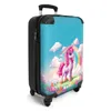 NoBoringSuitcases.com® - Dětský kufr jednorožec - Dívčí Náhled obrázku produktu 2