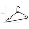 Lot de 24 cintres Relaxdays, cintres à linge avec barre Voir les images du produit 4