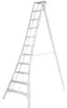 Niwaki Aluminium 3-Holm-Gartenleiter höhenverstellbar Produktbild-Vorschau 1