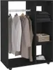 Armadio nero 80x40x110 cm in materiale ligneo Anteprima dell’immagine prodotto 9