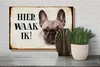 Holzschild Spruch 30x20cm holländisch Hier Waak ik Produktbild-Vorschau 5