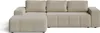 Ecksofa - mit Schlaffunktion - Couch L Form - Beige - Produktbild-Vorschau 4