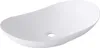 doporro Lavabo da Appoggio Ovale in Vetroceramica Bianco Anteprima dell’immagine prodotto 6