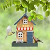 Mangeoire oiseau suspendue - Mangeoire en bois - Mangeoire Voir les images du produit 5