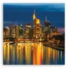 Leinwandbild städte & architektur - orange 50x50 cm Feeby Produktbild-Vorschau 3