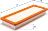Luftfilter UFI 30.467.00 für MINI Schrägheck (R56) Produktbild-Vorschau 2