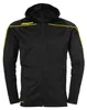 uhlsport Stream 22 Track Hood Jacke schwarz/limonengelb S Produktbild-Vorschau 1
