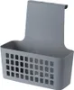 H&S Decoration Wiszący koszyk plastikowy szary 25 cm x 24 Podgląd zdjęcia produktu 1