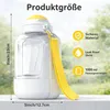 Hundetrinkflasche mit Futterbehälter 32oz, 3-in-1 Produktbild-Vorschau 4