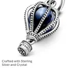 PANDORA Charm Anhänger798064NMB Blue Hot AirBalloon Silber Produktbild-Vorschau 11