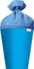 Bastel-Schultüte groß pazifik blau - 70 cm rund - extra Produktbild-Vorschau 2