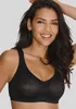 PETITE FLEUR Soft-BH schwarz + weiß Größe 95 Cup C Produktbild-Vorschau 2