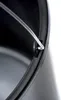 A close-up view of the rim and handle attachment of a black bucket. Anteprima dell’immagine prodotto
