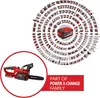 Einhell GE-LC 18 Li Kit akumulátorová řetězová pila Náhled obrázku produktu 2