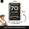 Blechschild 70 Schild Geburtstag - 70 JAHRE LEGENDE - Produktbild-Vorschau 4