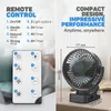 Vulpes Goods mini ventilatore, ventilatore da tavolo, Anteprima dell’immagine prodotto 22