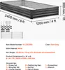 SucceBuy Zestaw 2 metalowych podwyższonych grządek 244 x Podgląd zdjęcia produktu 7