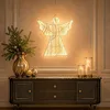 LED Engel 48 cm zum Aufhängen mit 236 LEDs – Weihnachtsdeko Produktbild-Vorschau 5