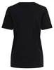 ONLY Einfarbiges T-Shirt mit Brand Herz Basic Kurzarm Produktbild-Vorschau 4