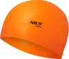 NQC Einfarbige orange Silikon-Badekappe Punkte Nils Aqua Produktbild-Vorschau 1