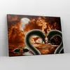 Bild auf Leinwand - Leinwandbild - Schwäne Nacht Liebe - Produktbild-Vorschau 4