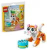 LEGO Creator Oranžová mačka, Stavebnica, 6 rok / roky, Náhľad obrázku produktu 8