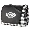 A rolled-up picnic blanket with a carrying case. Produktbild-Vorschau