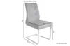 byLIVING Freischwinger Marlen-XXL-XXL 2er-Set, Metall Produktbild-Vorschau 2