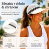 Nastavitelný dámský sluneční klobouk 55–60 cm, prodyšný Náhled obrázku produktu 3