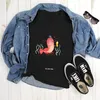 Mr. & Mrs. Panda Tshirt Hummer Weizen - Schwarz - Geschenk, Produktbild-Vorschau 2