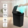 Sensor Mülleimer, Berührungsloser Mülleimer mit Deckel, No Produktbild-Vorschau 3