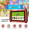 A collage of images showing various game interfaces and a tablet displaying a game interface, along with icons representing product features. Produktbild-Vorschau