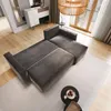 Masseno Ecksofa SILES mit Schlaffunktion L-Form, Sofa mit Produktbild-Vorschau 4