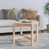 Tavolino Ø 62,5x45 cm in legno di pino massiccio Anteprima dell’immagine prodotto 2