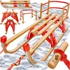 Slittino in legno KESSER® Premium, slittino pieghevole per Anteprima dell’immagine prodotto 1