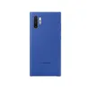 A blue Samsung phone case is shown from the back on a white background. Náhled obrázku produktu