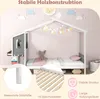 COSTWAY 90x200cm domácí postel, dětská postel s ochranou Náhled obrázku produktu 5