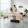 Mucola lettino da massaggio a 2 zone panca da massaggio Anteprima dell’immagine prodotto 1
