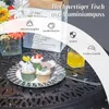 A close-up of a table with cupcakes and a drink, with marketing text overlayed. Produktbild-Vorschau